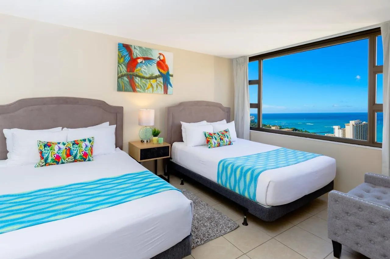 Deluxe Living In Waikiki - Ocean View Condo With Parking Honolulu 0*,