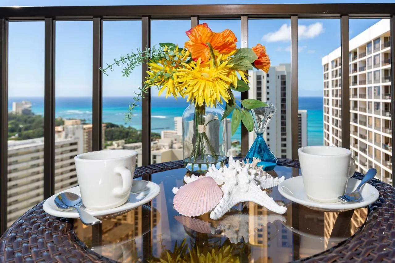 Lejlighed Deluxe Living In Waikiki - Ocean View Condo With Parking Honolulu USA