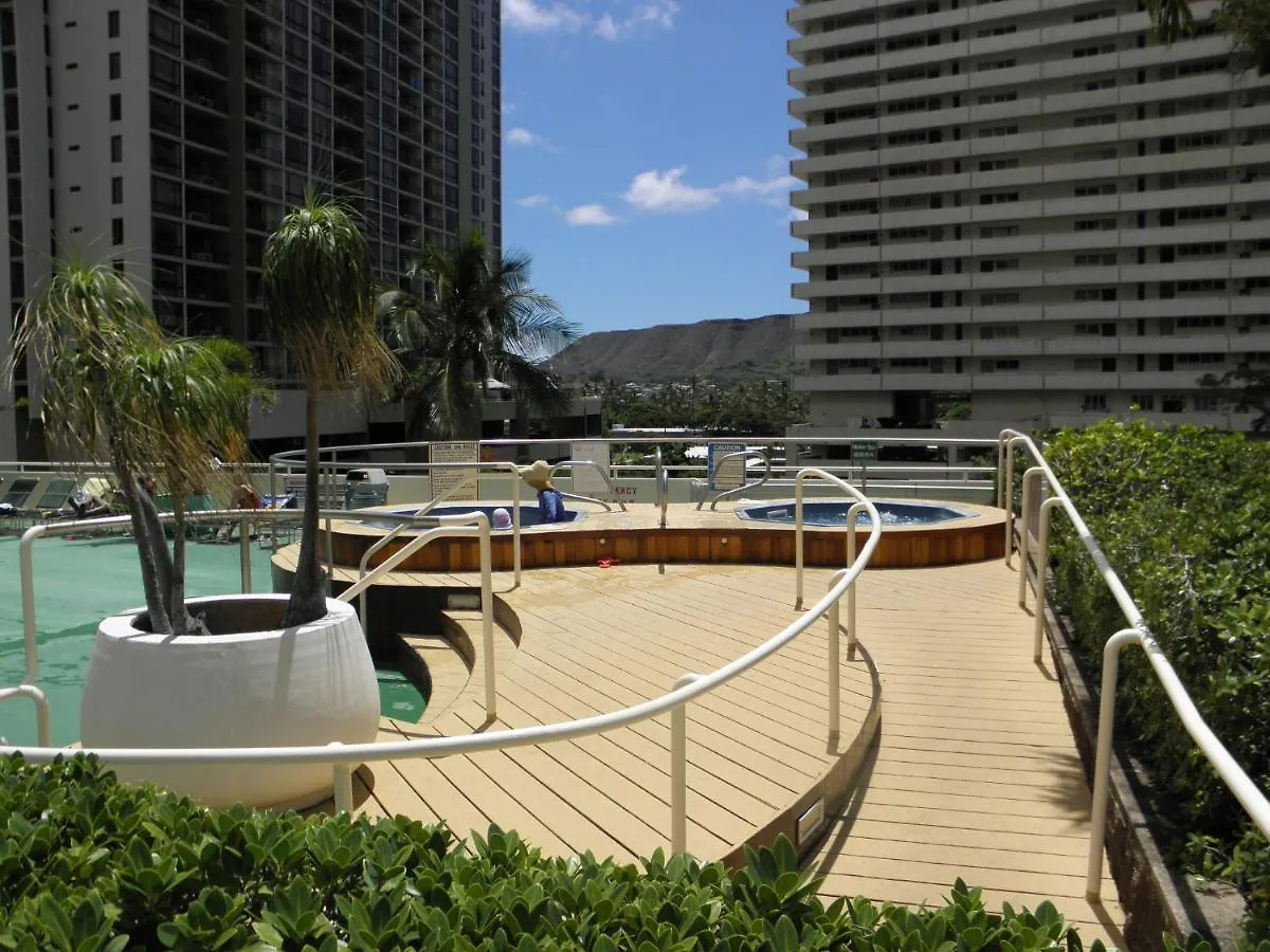 Deluxe Living In Waikiki - Ocean View Condo With Parking Honolulu