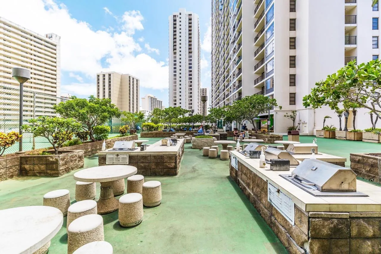 Deluxe Living In Waikiki - Ocean View Condo With Parking Honolulu USA
