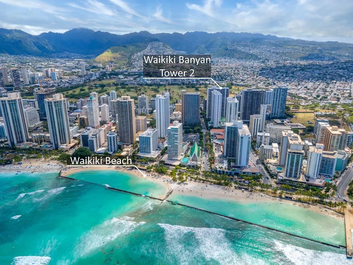 Deluxe Living In Waikiki - Ocean View Condo With Parking Honolulu USA
